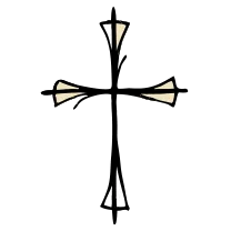 Tiny cross, fine line