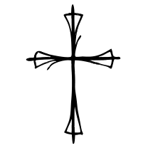 Tiny cross, fine line