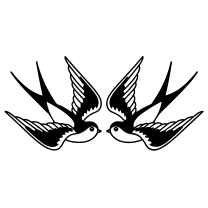 Pair of swallows