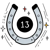 Horseshoe with 13
