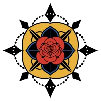 Mandala rose