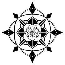 Mandala rose