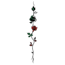 Rose vine wrap