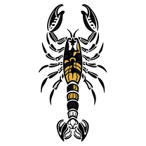 Ornamental scorpion