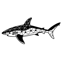 Geometric shark